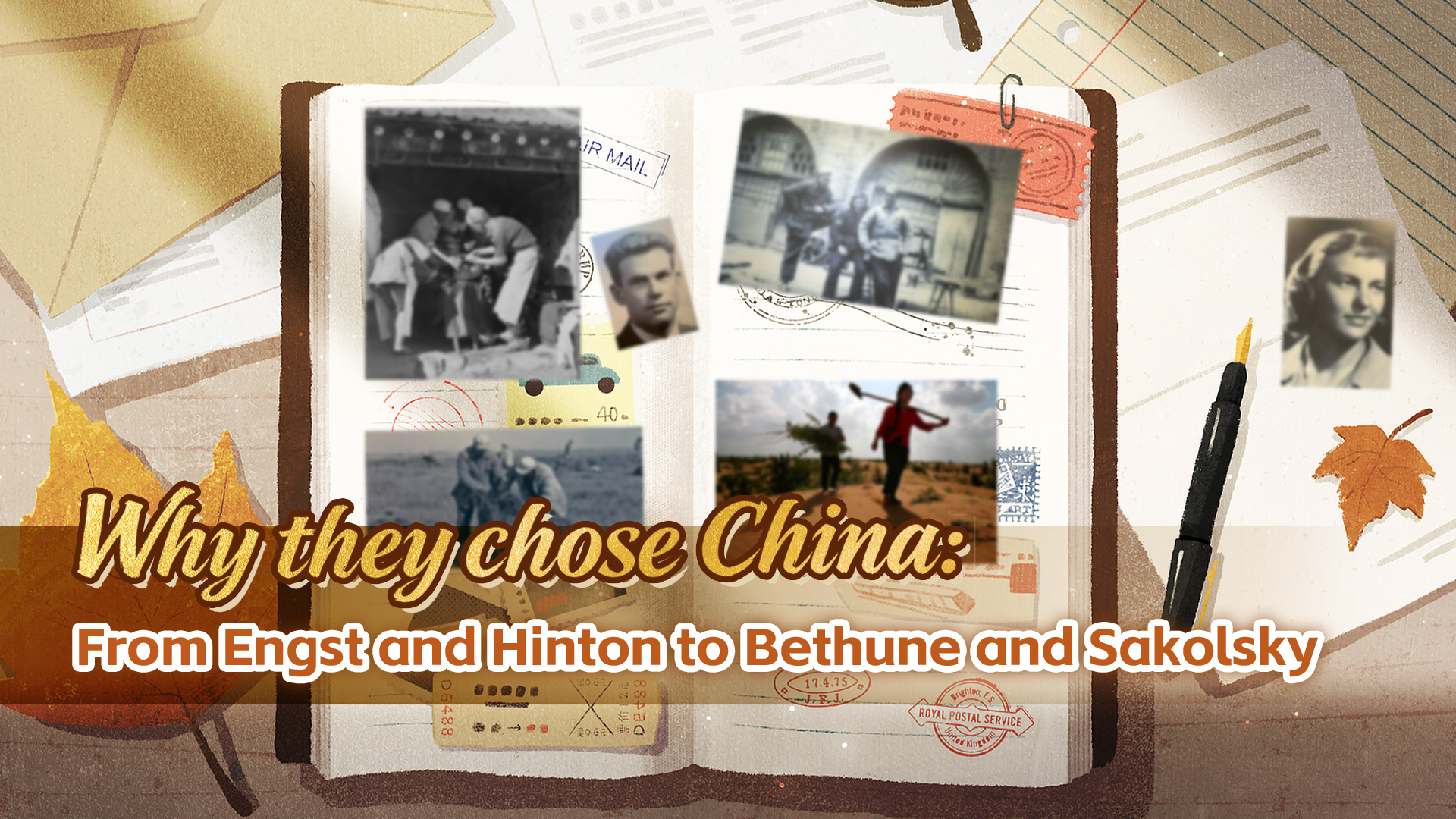 Why they chose China: From Engst and Hinton to Bethune and Sakolsky