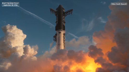 SpaceX Starship Flight 14 prepares to launch at SpaceX Starbase in Starbase, Texas, United States, September 28, 2026. /CMG