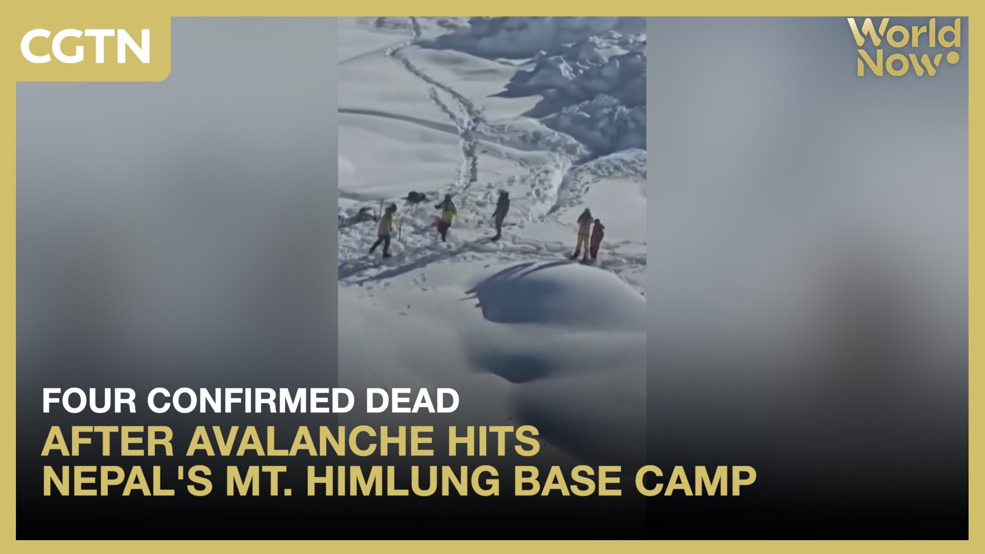 Four confirmed dead after avalanche hits Nepal's Mount Himlung base camp