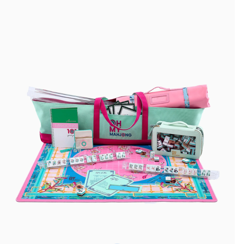 Independent companies like US-based Oh My Mahjong have become known for their reimagined mahjong sets. /ohmymahjong.com
