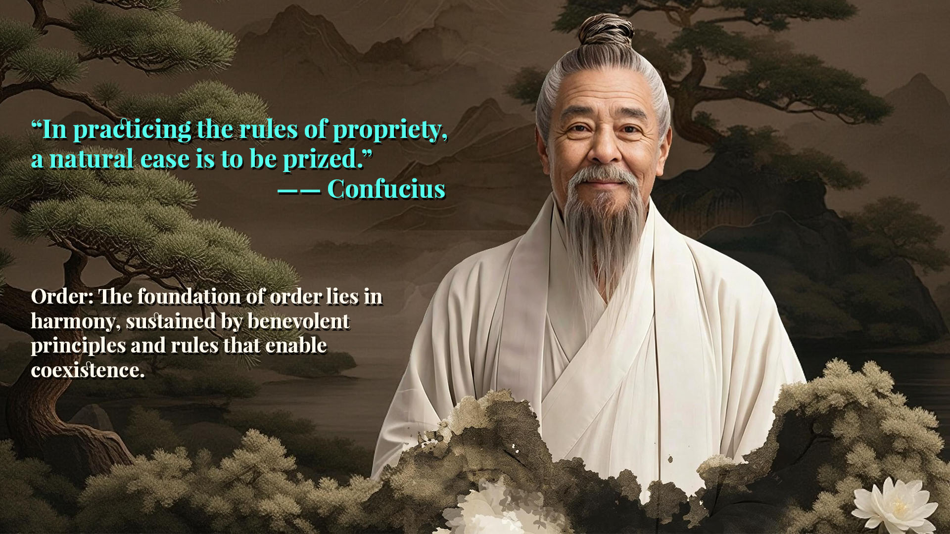 Nishan Dialogue: Confucian wisdom on order