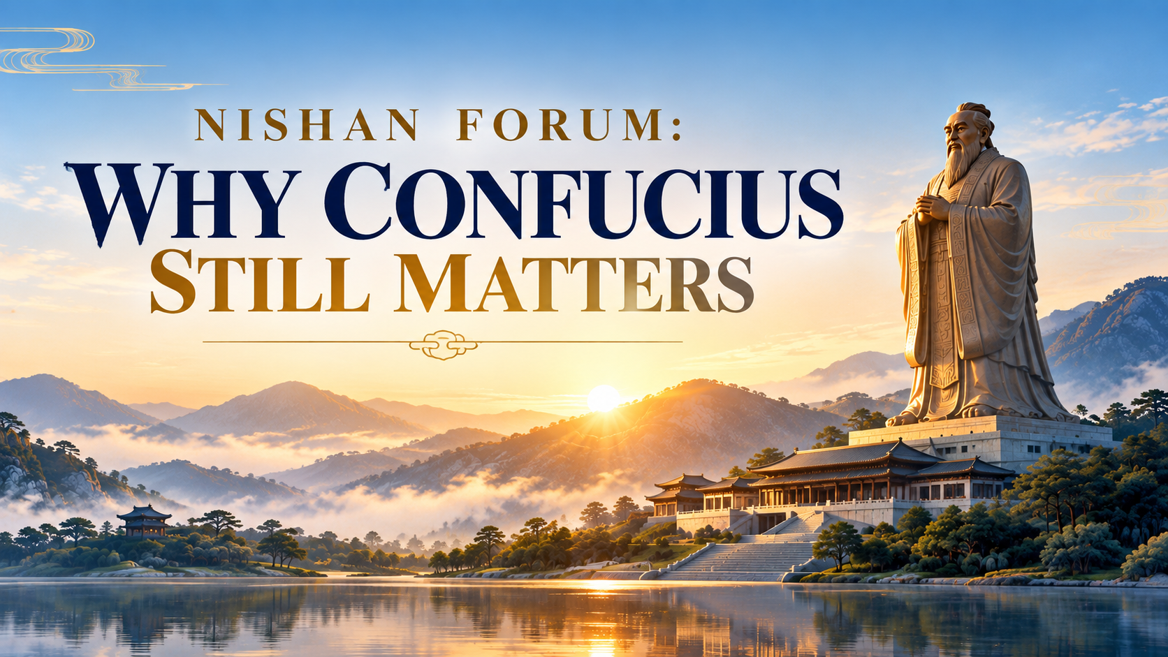 Nishan Forum: Why Confucius still matters