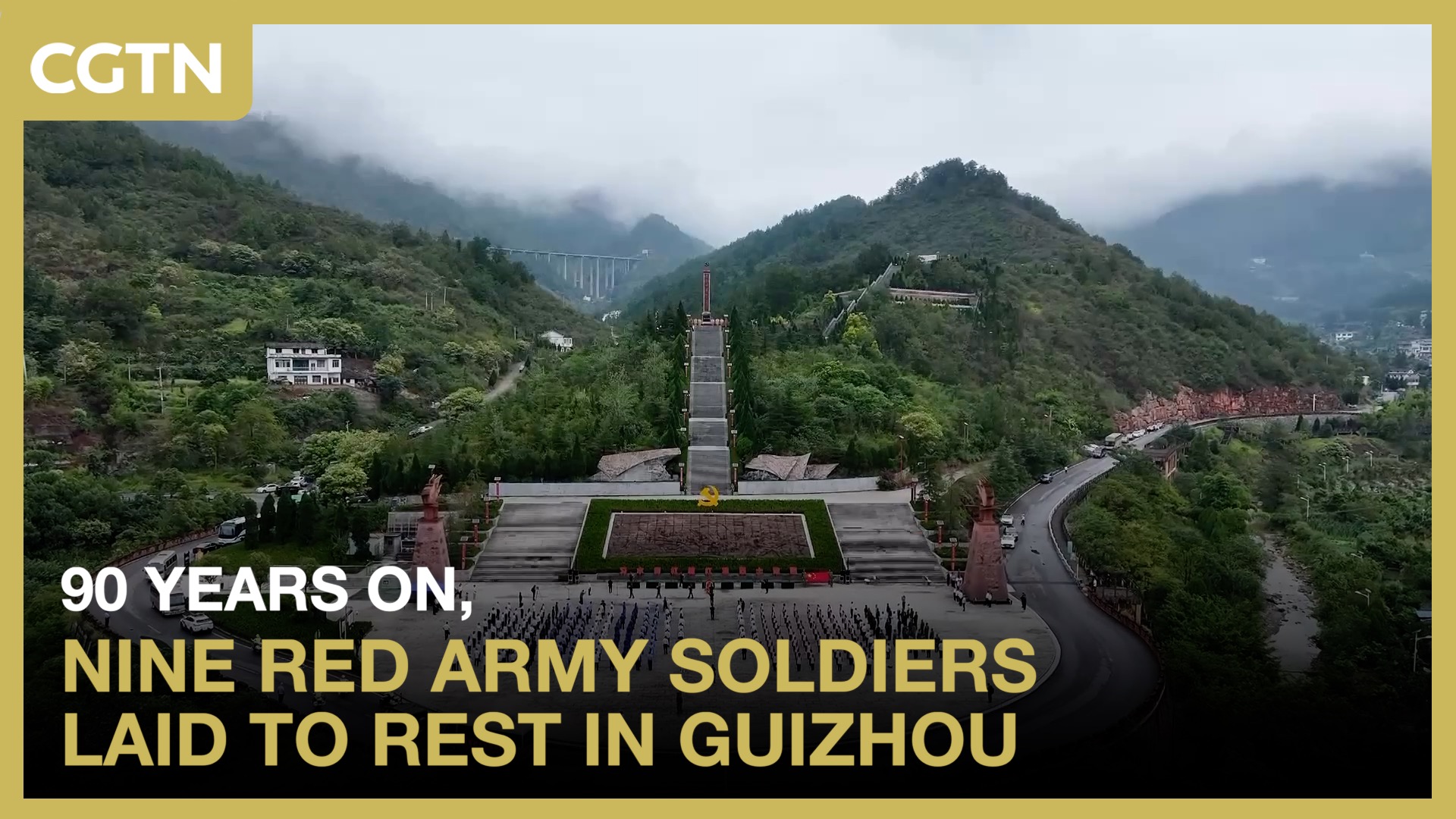 90 years on, nine Red Army soldiers laid to rest in Guizhou