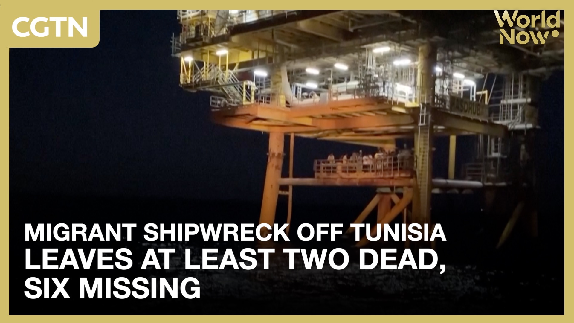 Migrant shipwreck off Tunisia leaves at least two dead, six missing