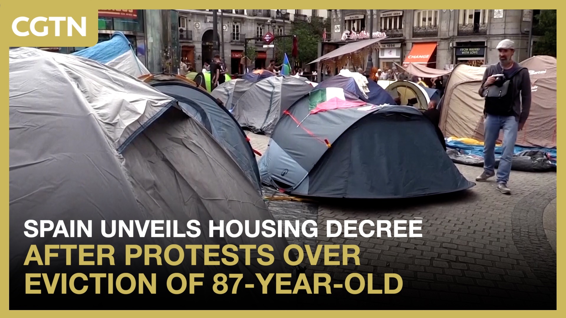 Spain unveils housing decree after protest over 87-year-old's eviction