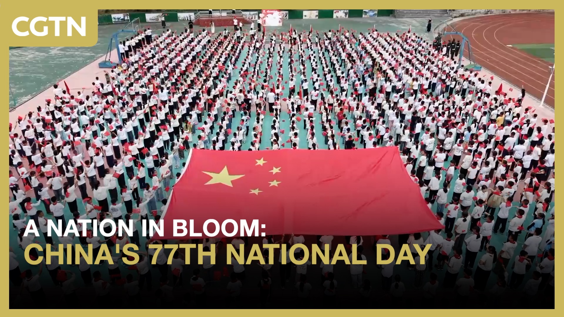 A nation in bloom: China's 77th National Day
