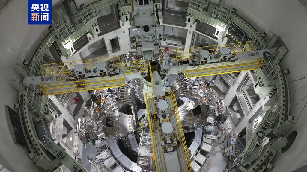 Inside the Burning Plasma Experimental Superconducting Tokamak. /CMG