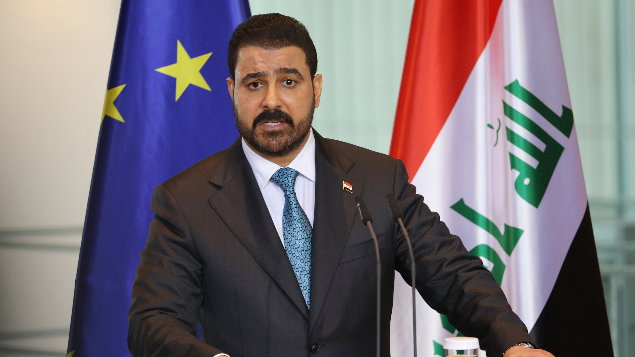 A file photo of Iraqi Prime Minister Ali al-Zaidi. /VCG