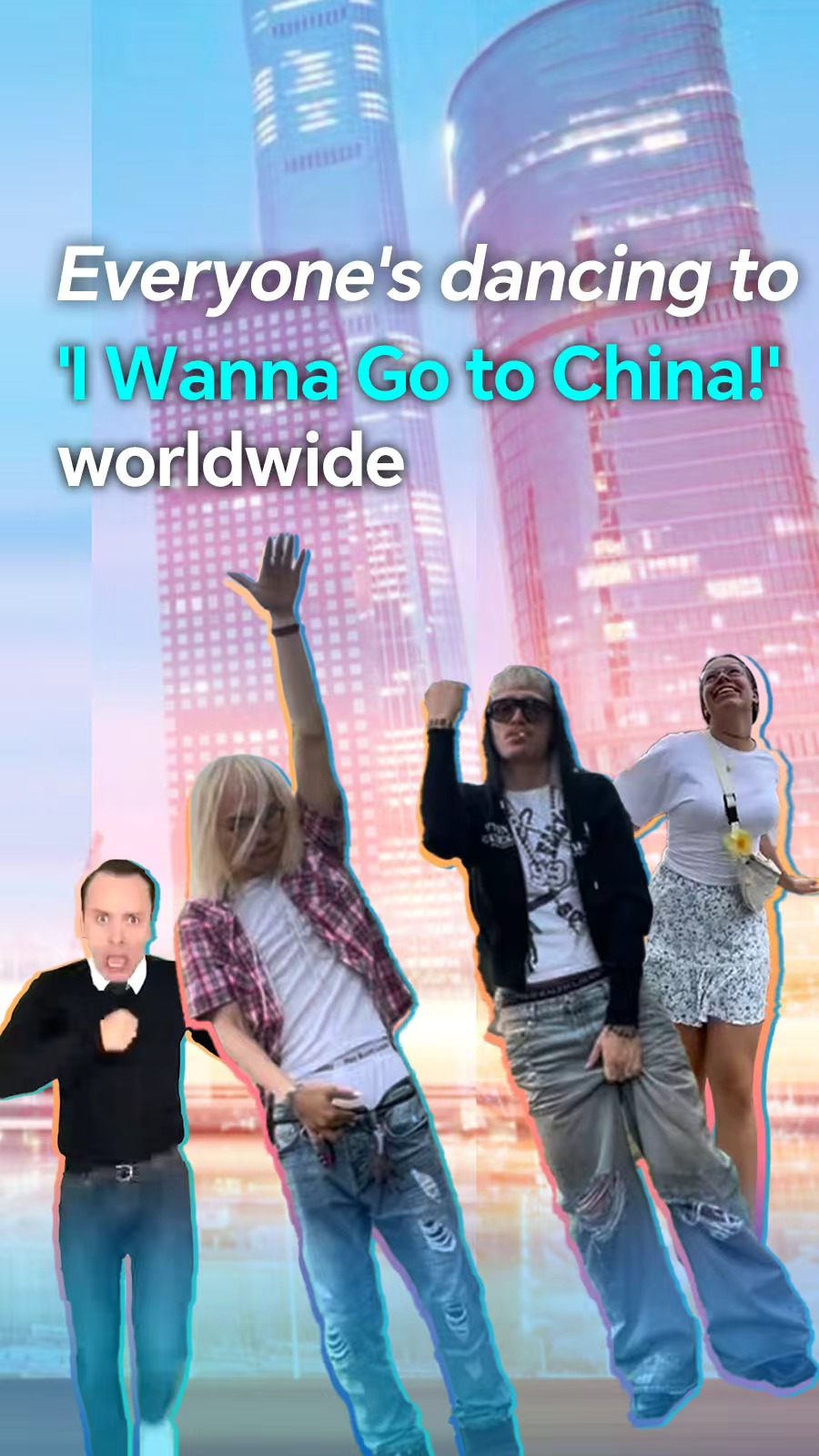 Everyone's dancing to 'I Wanna Go to China!' worldwide
