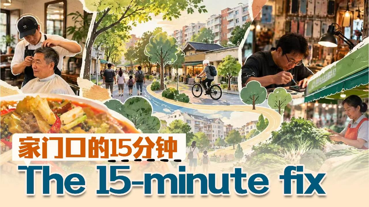 My city, my say: The 15-minute fix