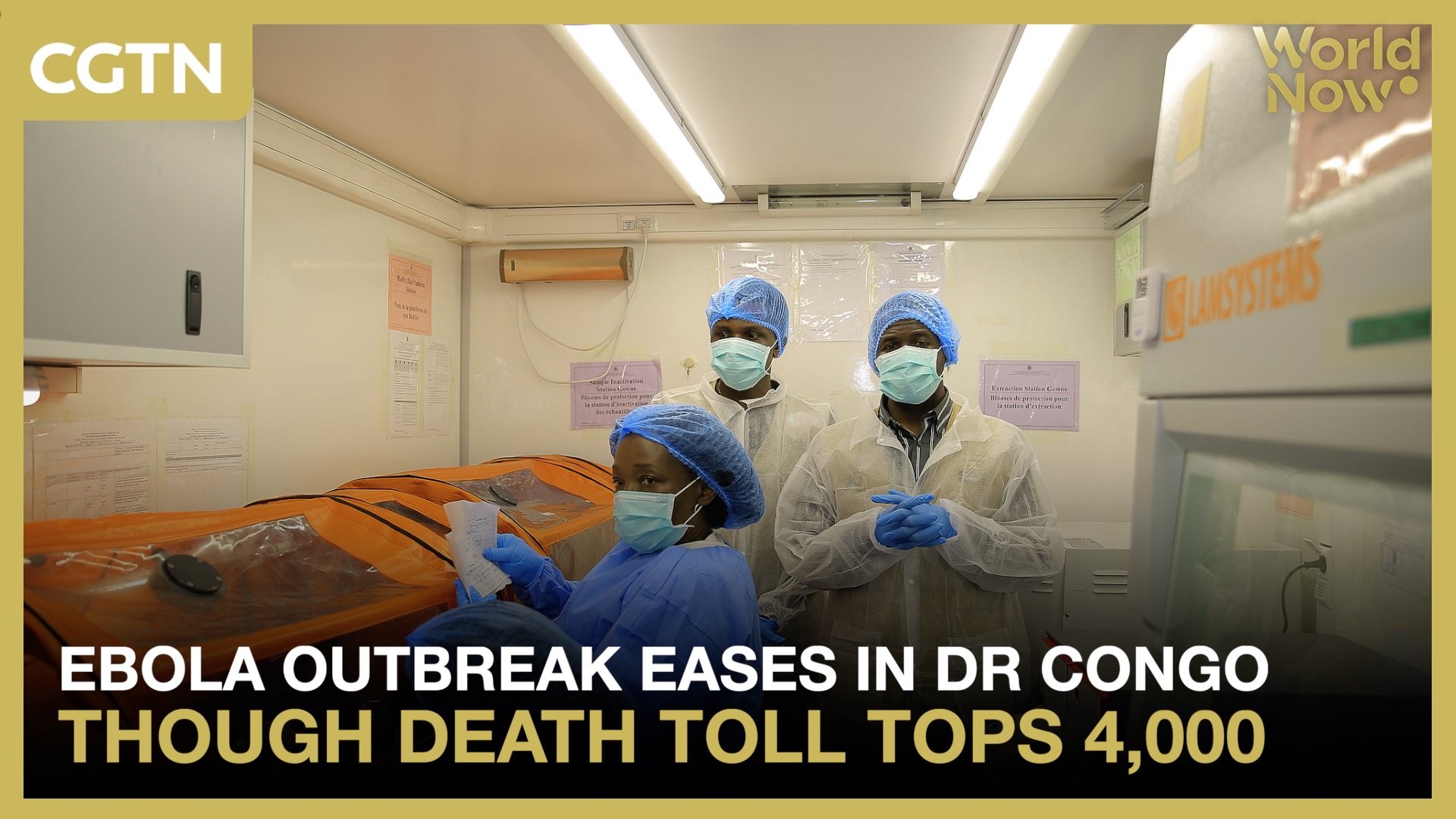 Ebola outbreak eases in DR Congo though death toll tops 4,000