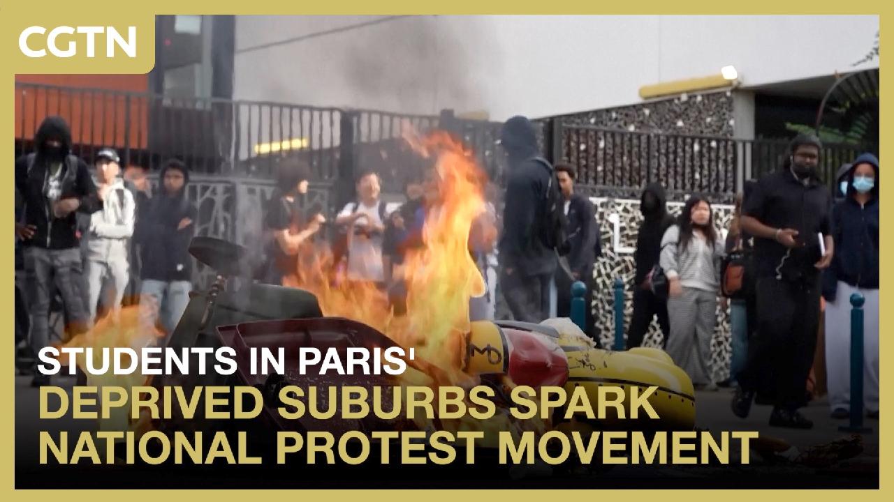 Students in Paris' deprived suburbs spark national protest movement