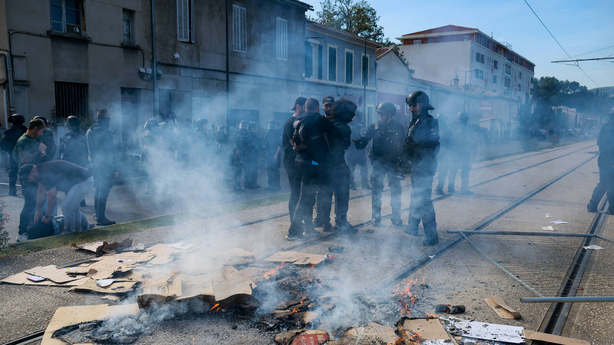 Over 400 French schools closed ahead of nationwide student protests