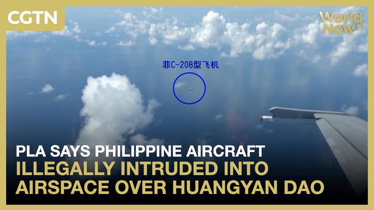 PLA: Philippine aircraft intruded into airspace over Huangyan Dao