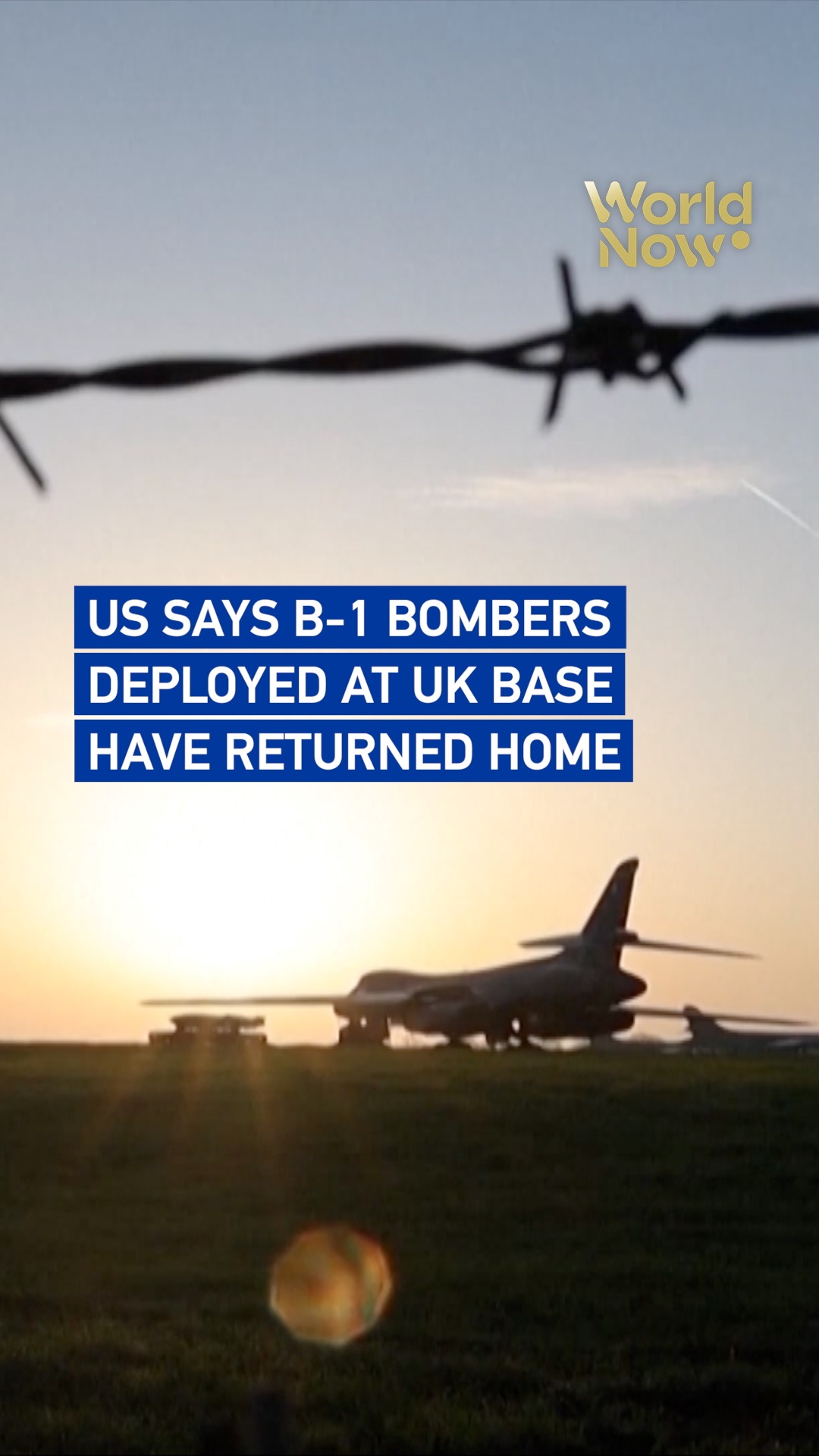 US says B-1 bombers deployed at UK base have returned home