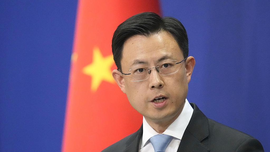 A file photo of Chinese Foreign Ministry spokesperson Guo Jiakun. /VCG