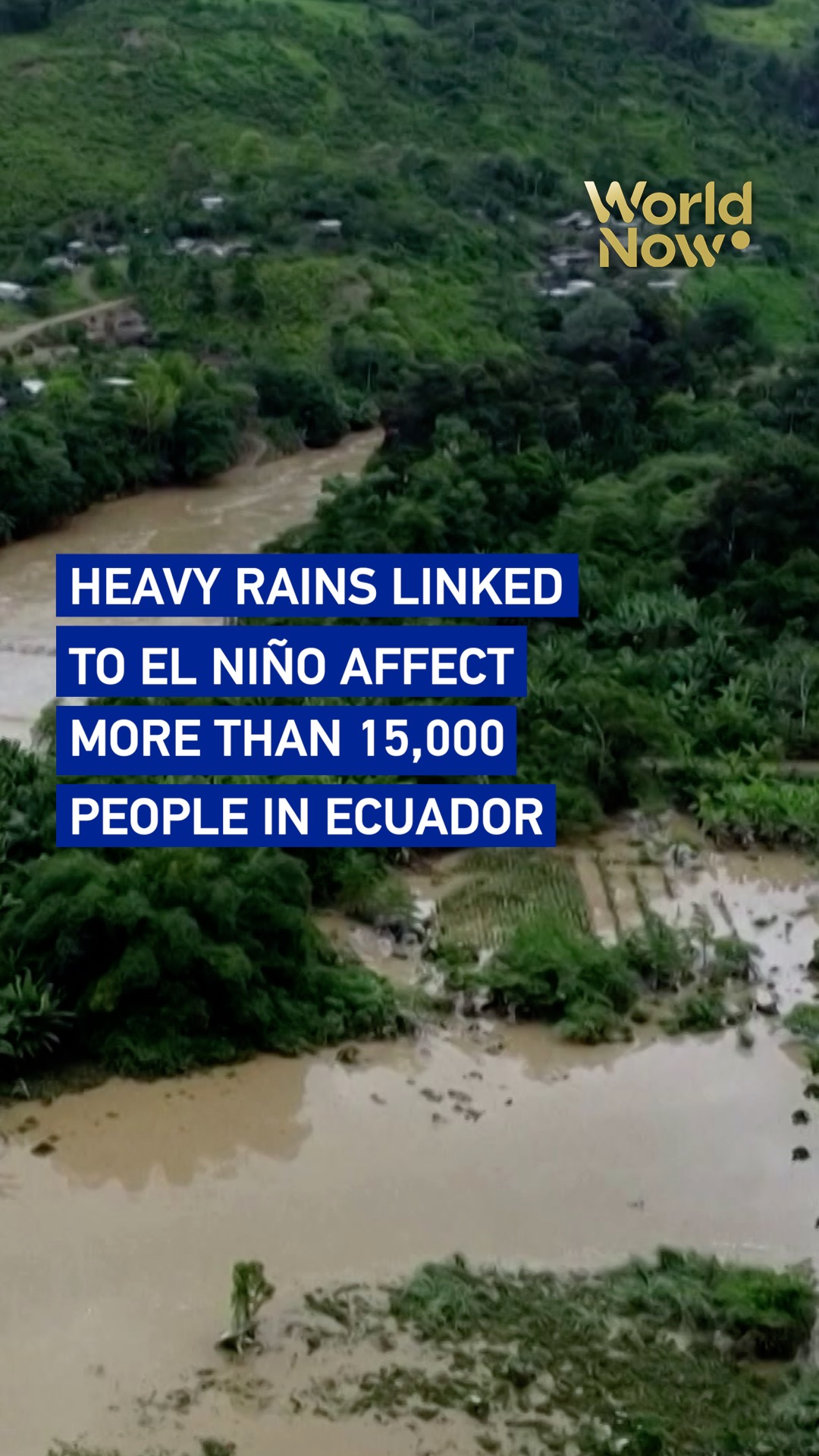 Heavy rains linked to El Niño affect more than 15,000 people in Ecuador