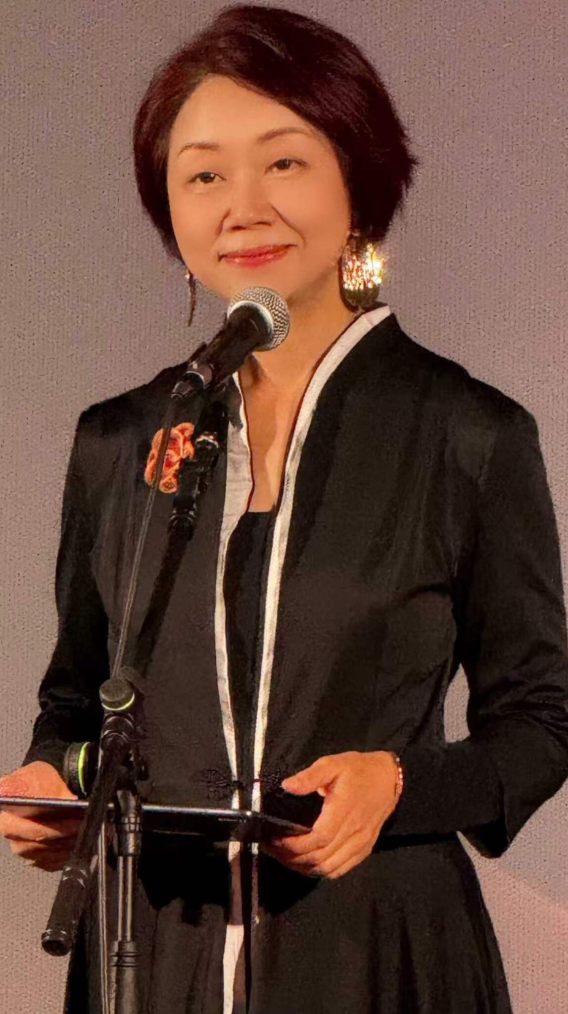 Chinese Ambassador Jiang Xiaoyan delivers her opening address. /Photo courtesy of the Chinese Embassy in North Macedonia