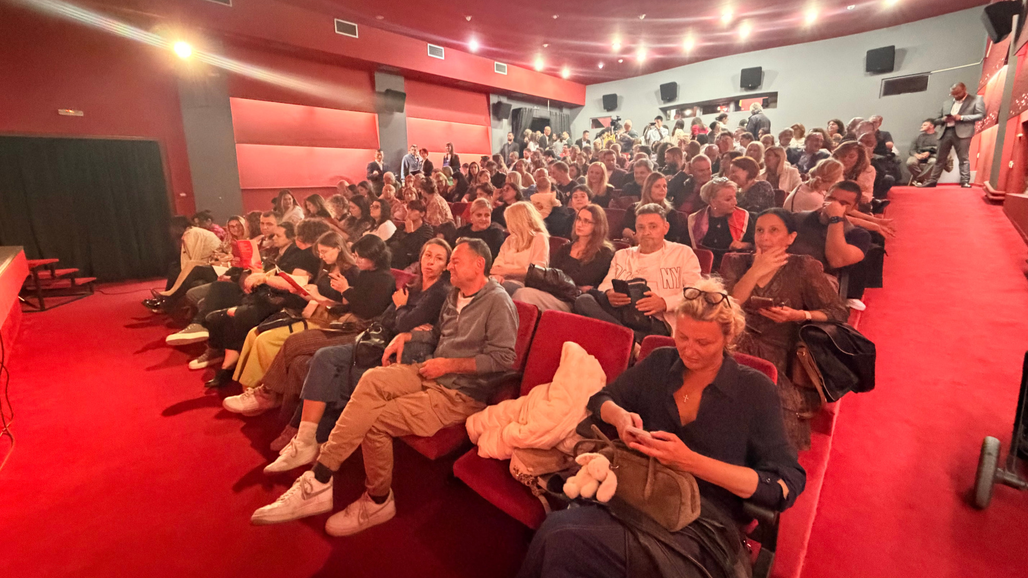A full house for the opening film/Photo courtesy of the Chinese Embassy in North Macedonia