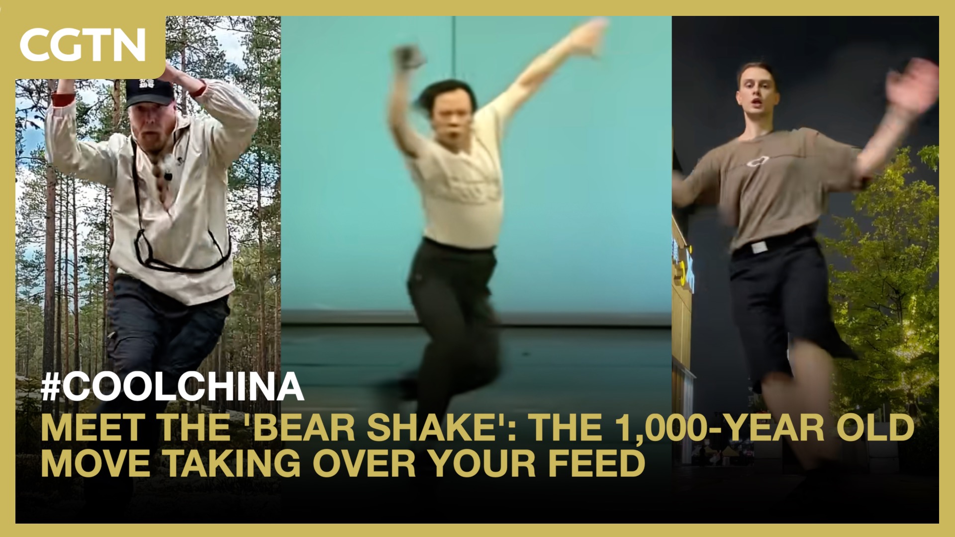 Meet the 'bear shake': the 1,000-year old move taking over your feed