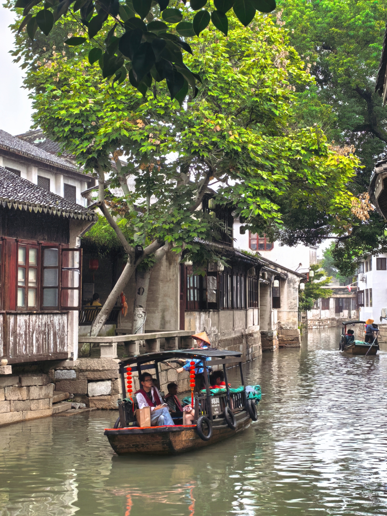 A view of Jinxi Ancient Town is seen in Kunshan, east China's Jiangsu Province on October 4, 2026. /CGTN