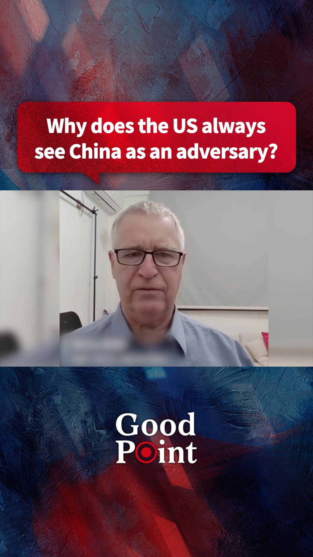 Why does the US always see China as an adversary? 