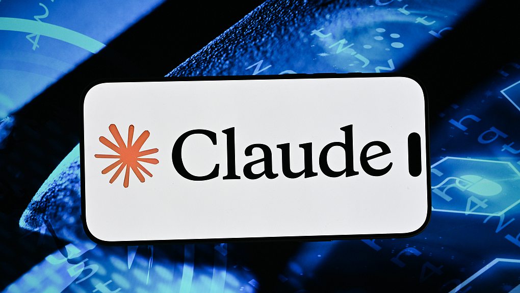 The logo of Anthropic's Claude AI system. /VCG