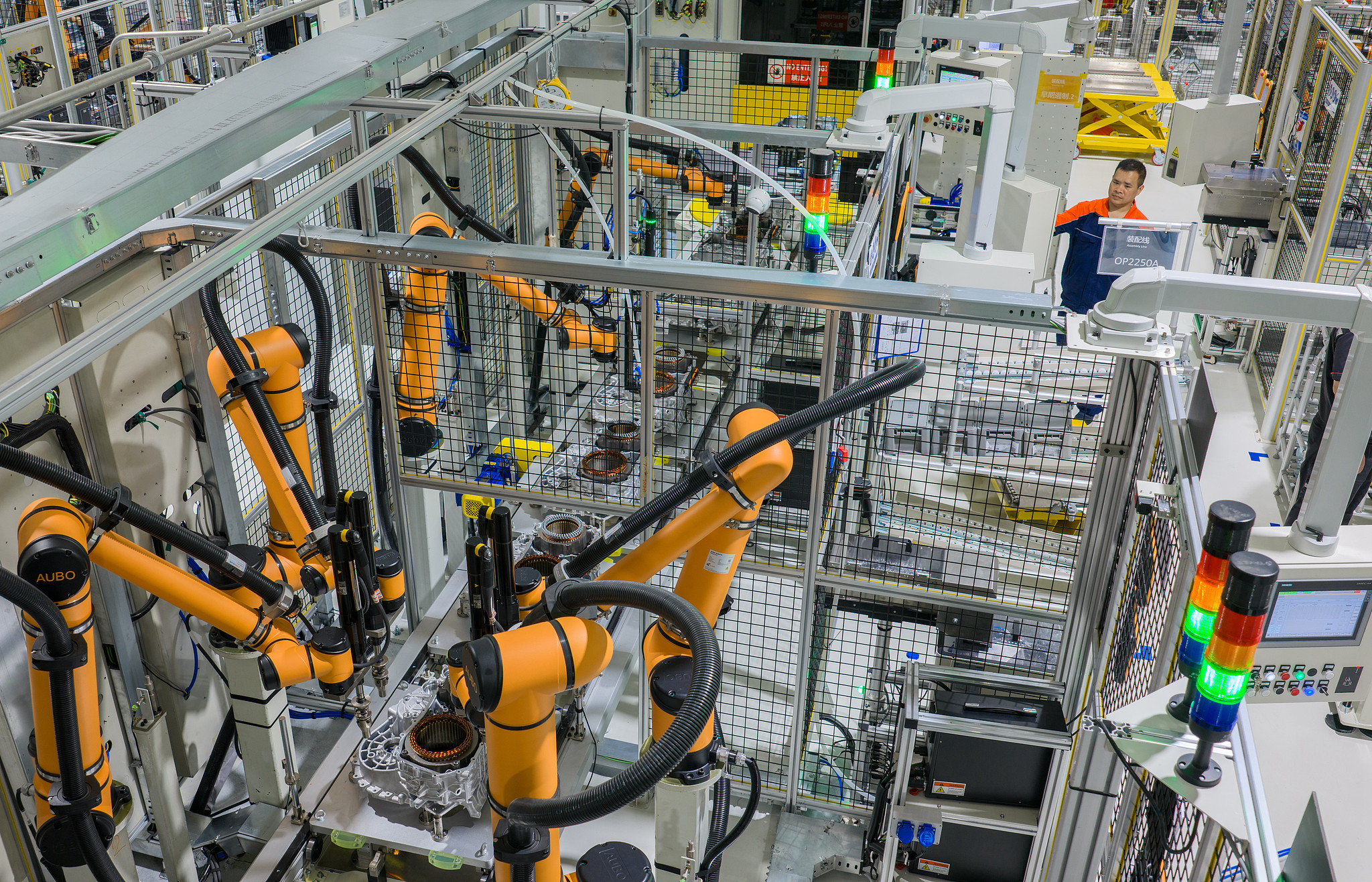 A smart factory in Changxing, Zhejiang, October 8, 2026. /VCG