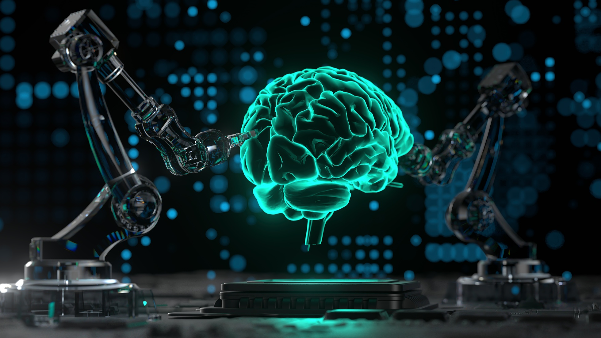 A conceptual illustration of the human brain. /VCG