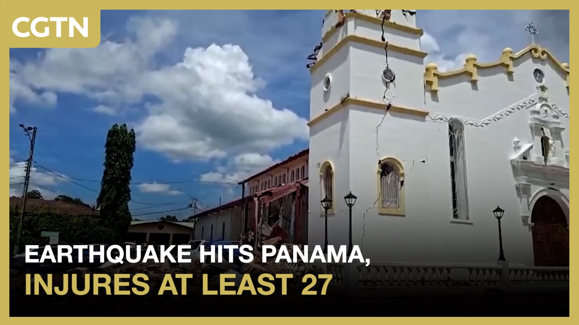 Earthquake hits Panama, injures at least 27