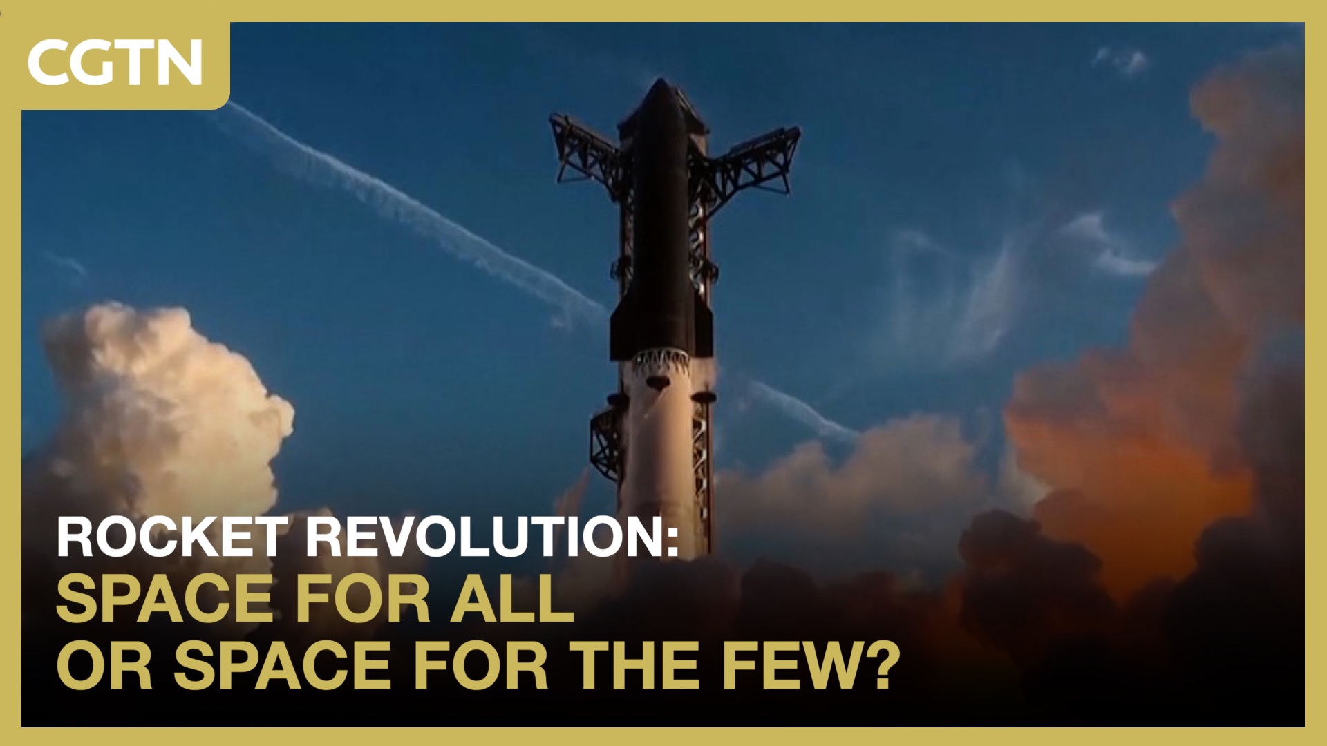 Rocket revolution: Space for all or space for the few?