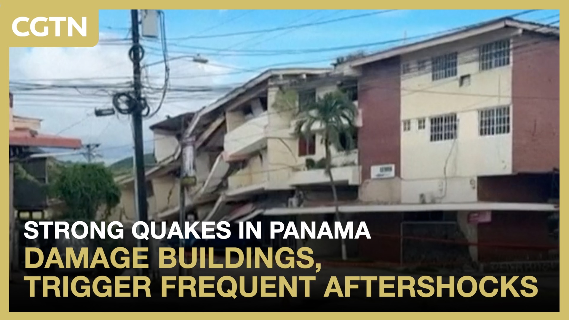 Strong quakes in Panama damage buildings, trigger frequent aftershocks