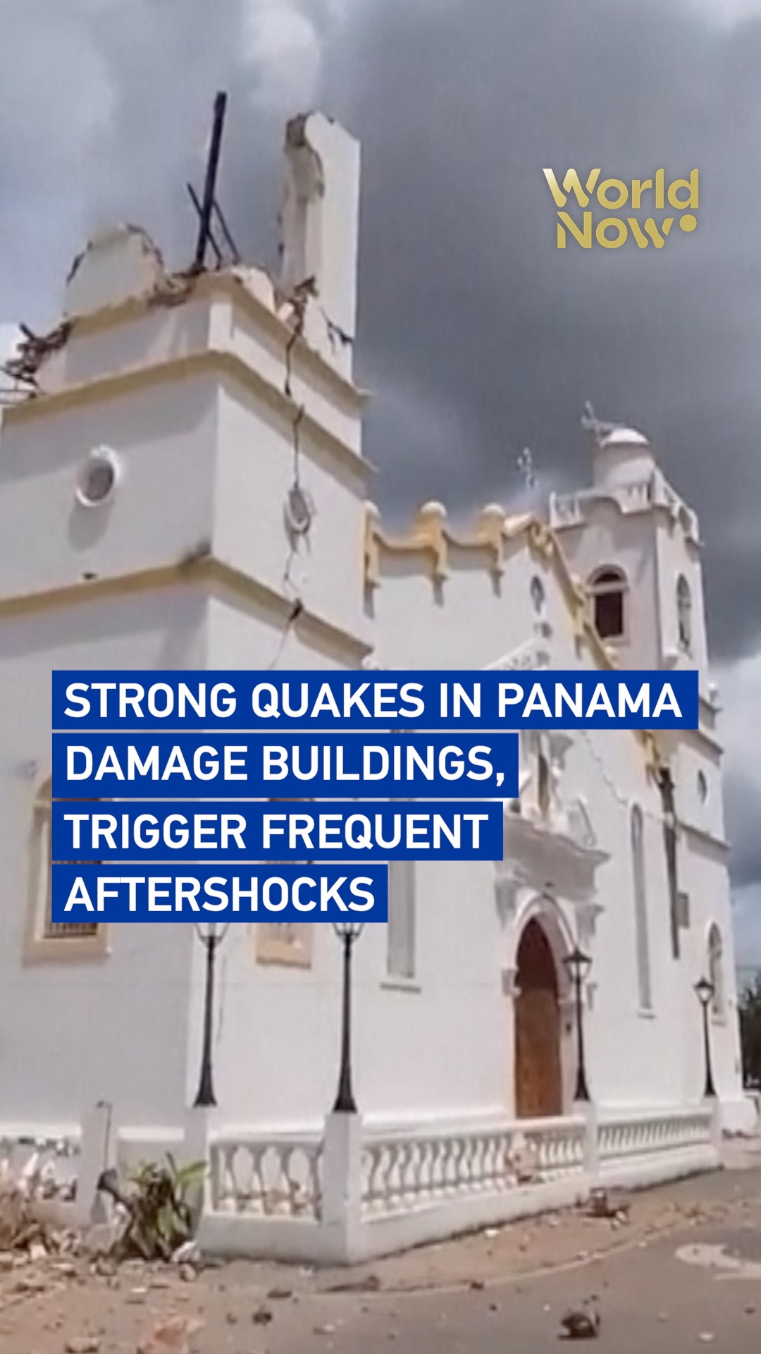 Strong quakes in Panama damage buildings, trigger frequent aftershocks