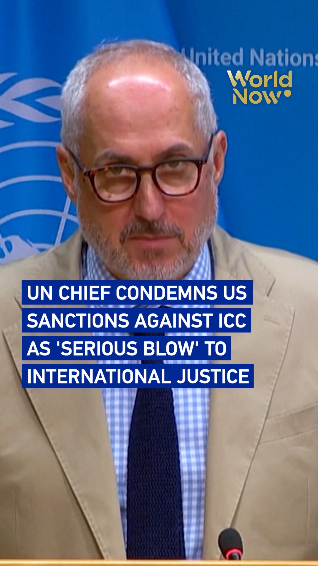UN chief calls US sanctions on ICC a 'serious blow' to justice