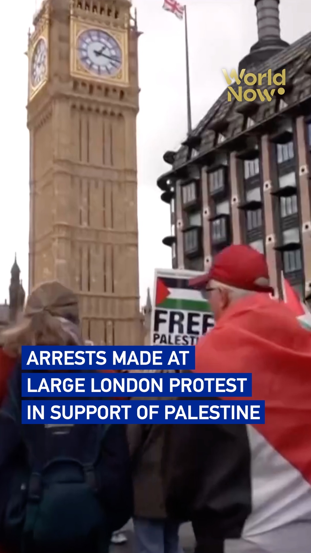 Arrests made at large London protest in support of Palestine