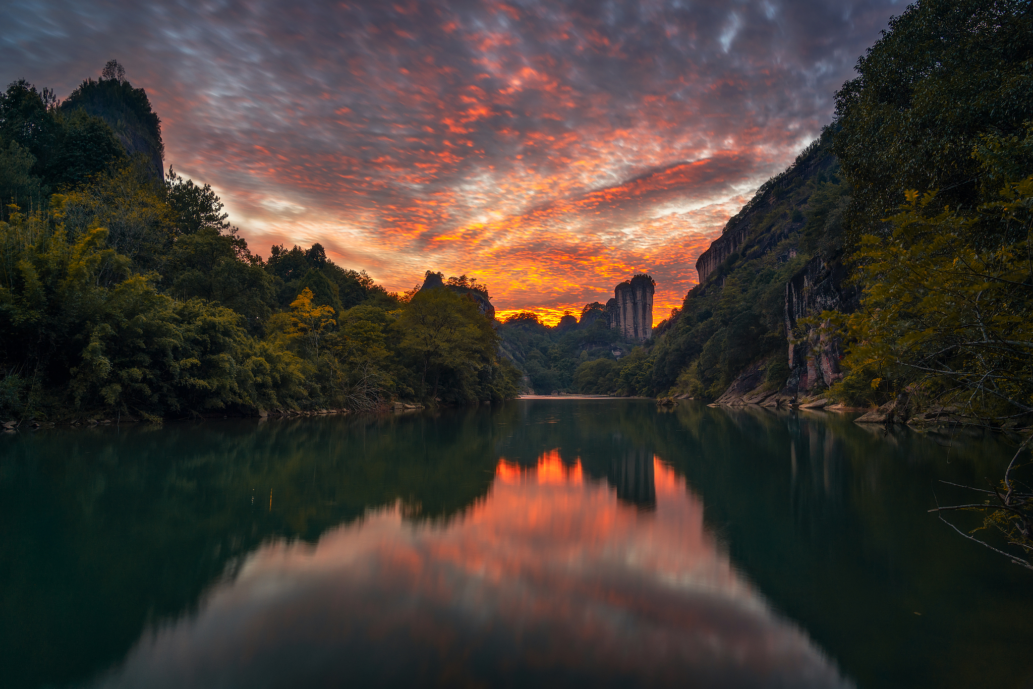 A view of Wuyishan National Park, southeast China. /VCG