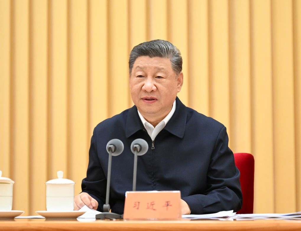 Chinese President Xi Jinping, also general secretary of the Communist Party of China Central Committee and chairman of the Central Military Commission, delivers an important speech during a national meeting on health in Beijing, the capital of China, October 12-13, 2026. /Xinhua