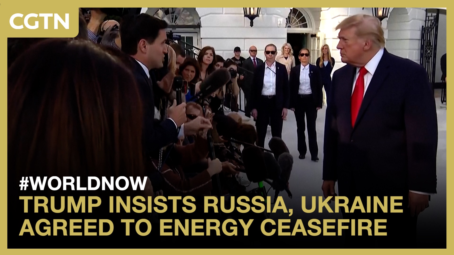 Trump insists Russia, Ukraine agreed to energy ceasefire
