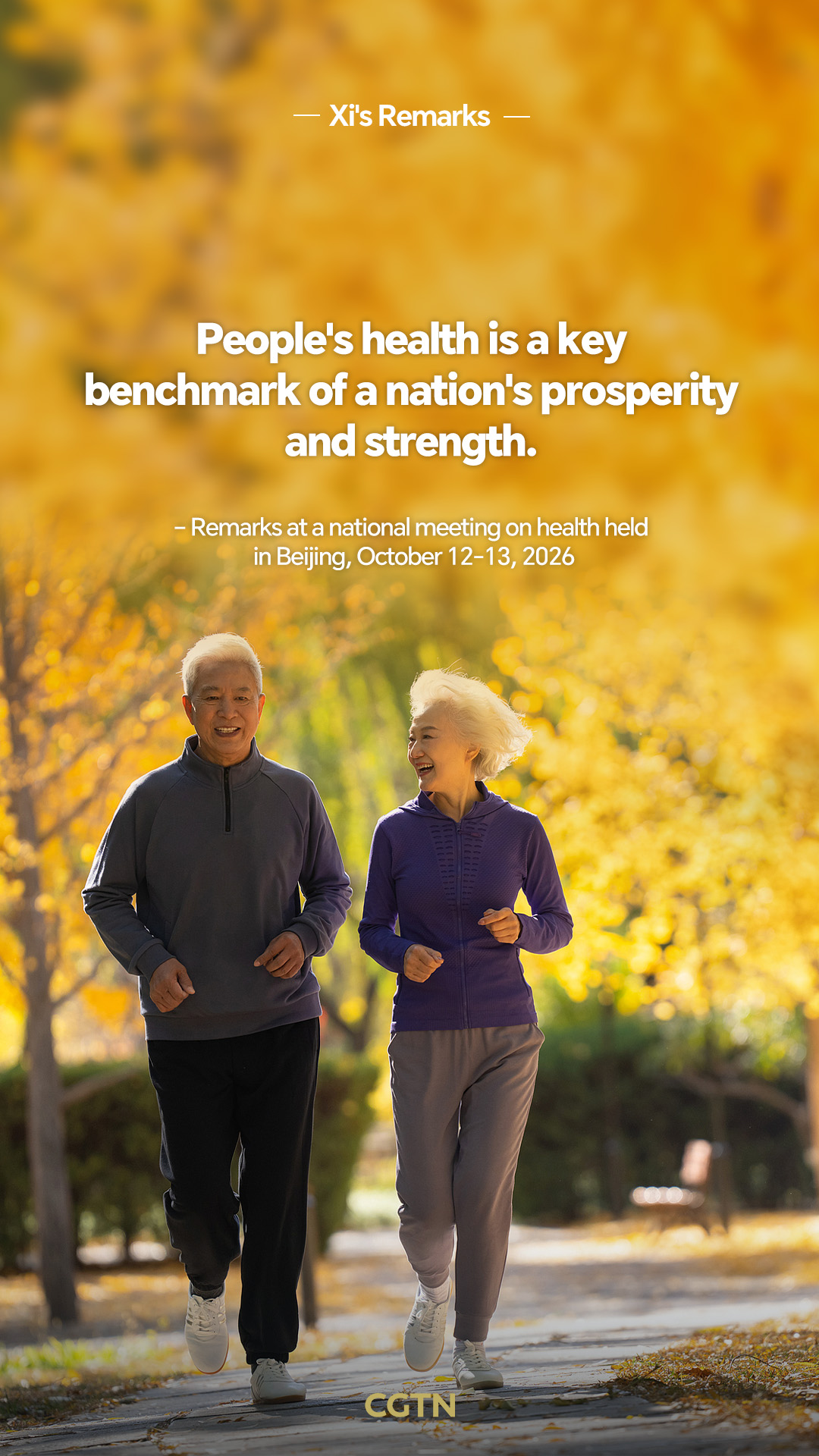 Xi Jinping's key remarks on building Healthy China