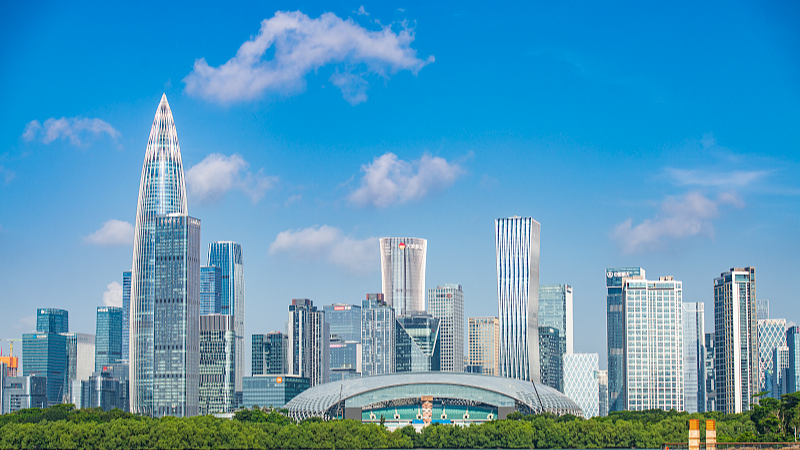 A city view of Shenzhen, south China's Guangdong Province, July 23, 2026. /VCG