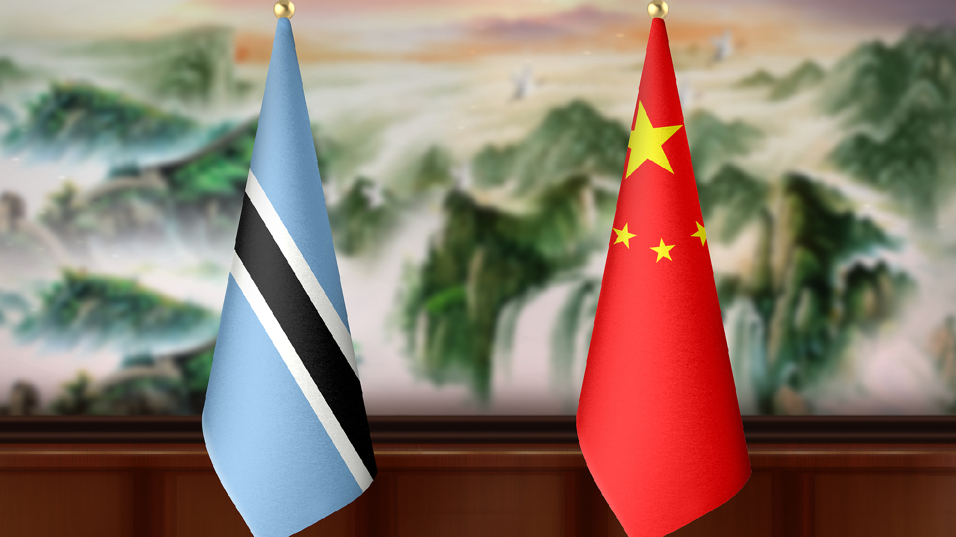Chinese premier meets Botswana's president