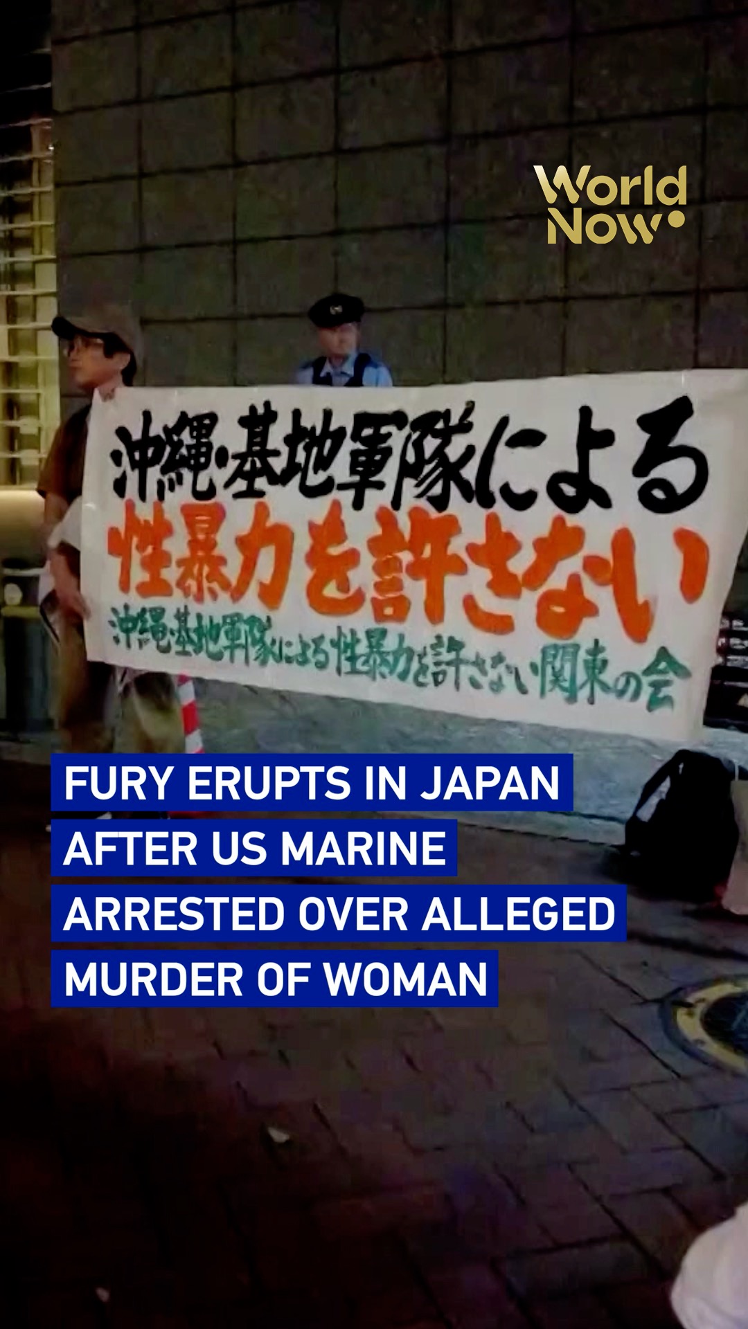 Fury in Japan after US Marine arrested over woman's alleged murder