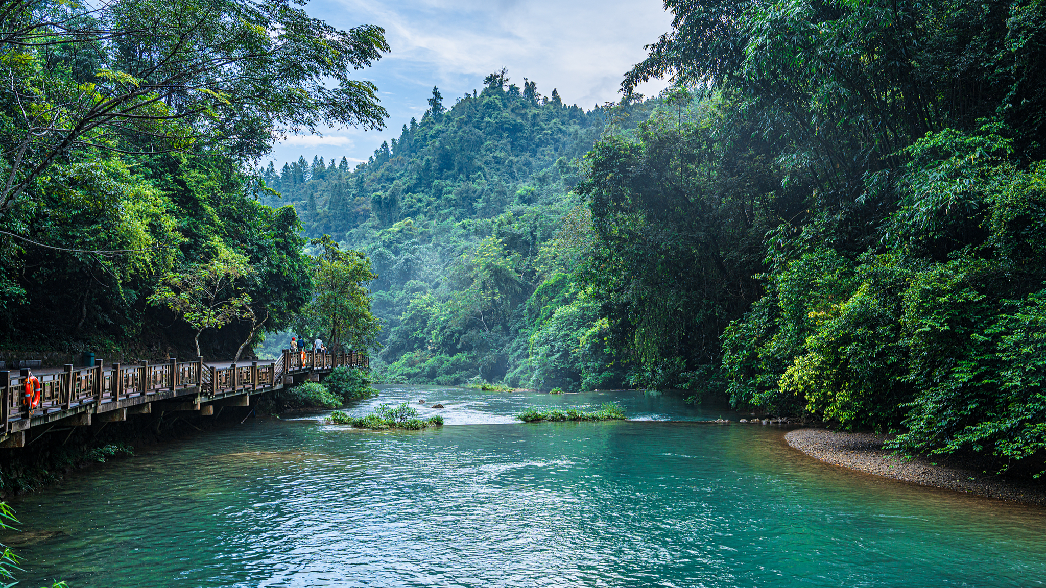 Live: Enjoy the pristine waters of Xiaoqikong in Guizhou's Libo County – Ep. 2
