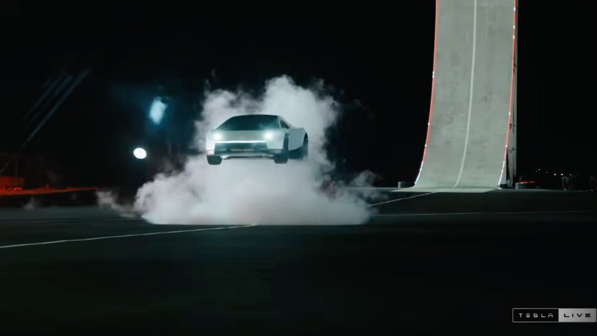 Tesla unveils its long-delayed Roadster nearly a decade after first revealing a next-generation version of its original electric sports ​car, at a launch event in Waco, Texas, US, October 15, 2026, in this still image taken from a handout video. /Tesla