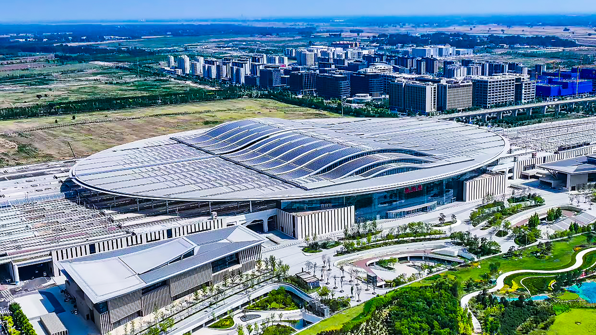 A view of Xiongan New Area, Hebei Province, north China, September 29, 2026. /VCG
