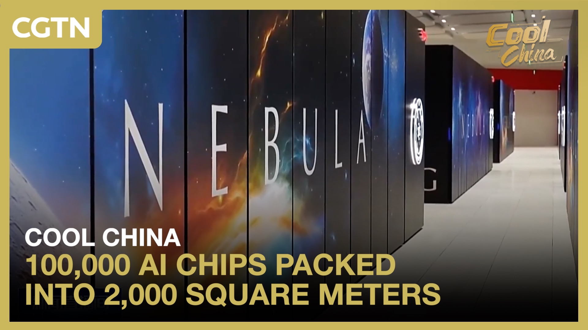 100,000 AI chips packed into 2,000 square meters