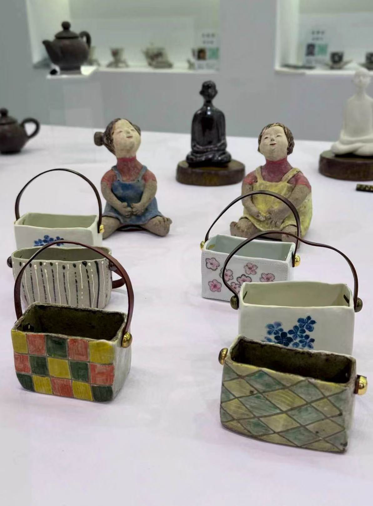 Pottery on display at the 2026 China Jingdezhen International Ceramic Expo in Jingdezhen, east China's Jiangxi Province, October 18, 2026. /CGTN