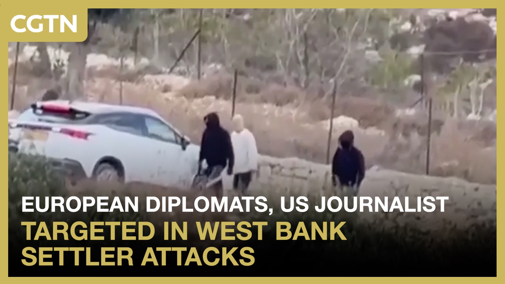 European diplomats, US journalist targeted in West Bank settler attacks