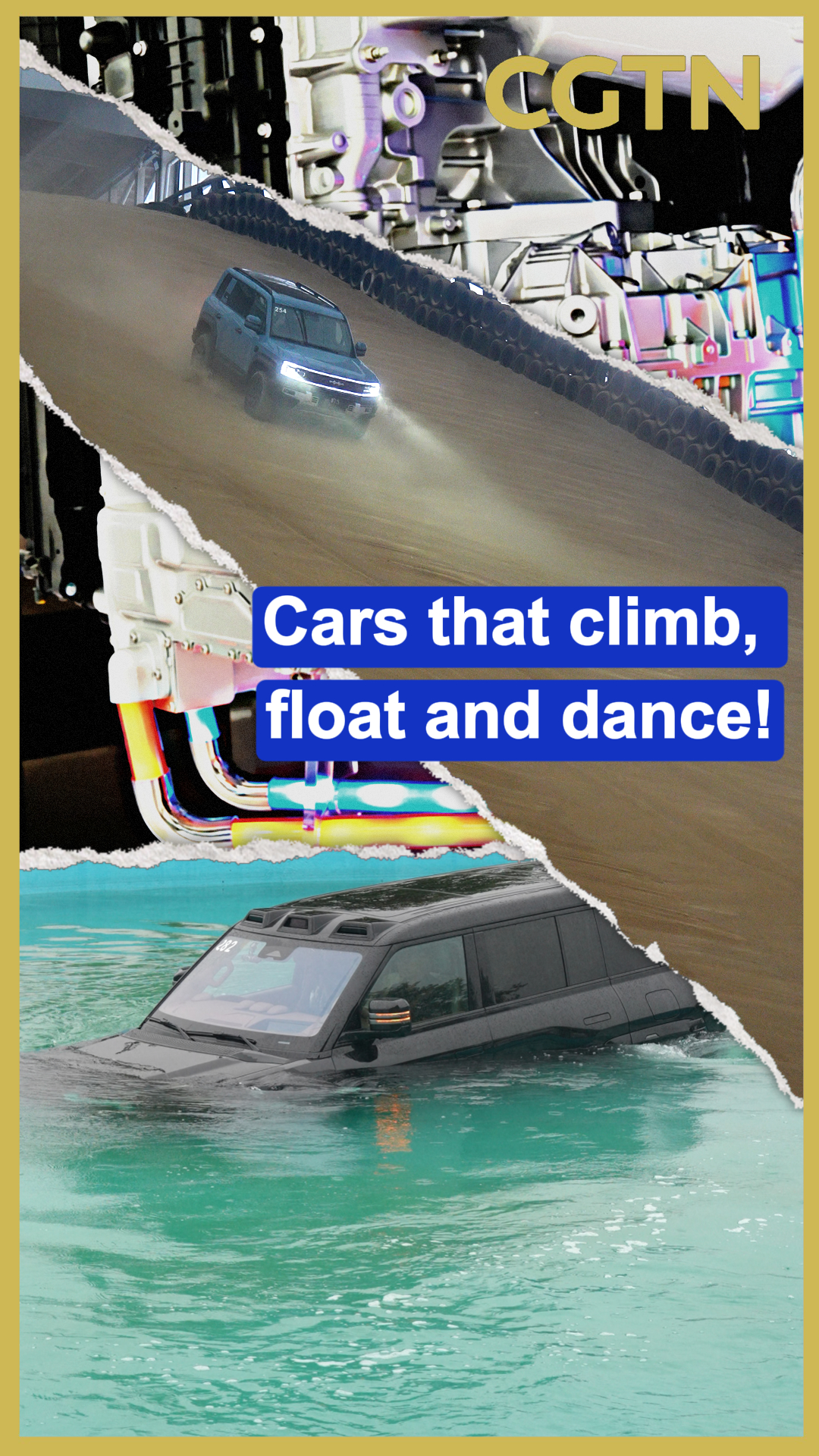 Cars that climb, float and dance!