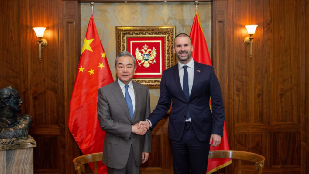 Montenegrin PM meets Chinese FM